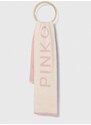 Παιδικό μάλλινο κασκόλ Pinko Up χρώμα: ροζ