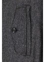 Μάλλινο μπουφάν bomber Baracuta Herringbone Derby Jacket χρώμα: γκρι, BRCPS1001 F3BRCPS1001