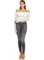 GUESS '1981' DENIM SKINNY ΠΑΝΤΕΛΟΝΙ ΓΥΝΑΙΚEIO W2YA46D4PZ2-CGR2