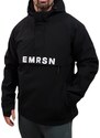 Emerson - 232.EM10.61 - Black - Hooded Pullover Jacket - Μπουφάν