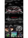 Smartwatch Microwear AK56 400mAh - Silver Steel