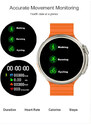 Smartwatch Microwear T78 Ultra- Black
