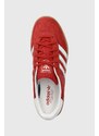 Σουέτ αθλητικά παπούτσια adidas Originals Gazelle Indor χρώμα: πορτοκαλί, H06261 F3H06261