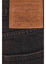 Τζιν παντελόνι Levi's 502 TAPER χρώμα: καφέ