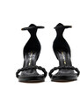 LEATHER HIGH HEEL SANDALS WOMEN MOURTZI