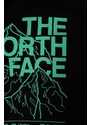 Παιδική μπλούζα The North Face B MOUNTAIN LINE HOODIE χρώμα: μαύρο, με κουκούλα