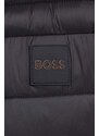 Αμάνικο μπουφάν Boss Orange χρώμα: μαύρο