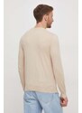 Ένα πουλόβερ σε μείγμα μεταξιού Guess χρώμα: μπεζ