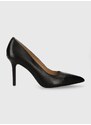 Δερμάτινες γόβες Lauren Ralph Lauren Lindella II Ozweego Lindella II χρώμα: μαύρο, 8294581 GY6177 802941000000