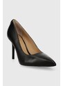 Δερμάτινες γόβες Lauren Ralph Lauren Lindella II Ozweego Lindella II χρώμα: μαύρο, 8294581 GY6177 802941000000