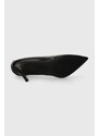Δερμάτινες γόβες Lauren Ralph Lauren Lindella II Ozweego Lindella II χρώμα: μαύρο, 8294581 GY6177 802941000000
