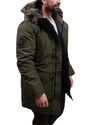 Superdry - M5011741A LO3 - Everest Faux Fur Hooded Parka - Surplus Goods Olive - Μπουφάν Παρκά