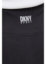 Κολάν DKNY χρώμα: μαύρο