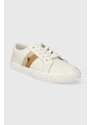 Δερμάτινα ελαφριά παπούτσια Lauren Ralph Lauren Janson II Ozweego Janson II χρώμα: άσπρο, 829253651 GY6177 802925000000