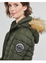 Χοντρό μπουφάν Superdry FUJI HOODED MID LENGTH PUFFER