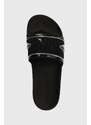 Παντόφλες Calvin Klein Jeans TRUCK SLIDE IN χρώμα: μαύρο, YM0YM00862