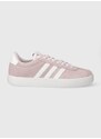 Σουέτ αθλητικά παπούτσια adidas COURT COURT χρώμα: ροζ ID6281