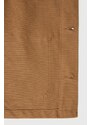 Τζιν μπουφάν Carhartt WIP Michigan Coat ανδρικό, χρώμα: καφέ, I031519.00S01