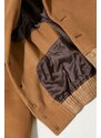 Μάλλινο μπουφάν Ader Error Aviat Blazer χρώμα: καφέ, BMADFWBZ0102