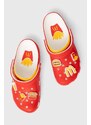 Παντόφλες Crocs Crocs x McDonald’s Clog χρώμα: κόκκινο, 209858.MUL