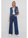 Γιλέκο τζιν Calvin Klein Jeans γυναικεία