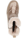 Caprice Mud Comb Vegan Tex Ανατομικά Αδιάβροχα Μποτάκια Μπρονζέ (9-9-26433-41 326)