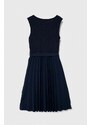 Παιδικό φόρεμα Guess χρώμα: ναυτικό μπλε