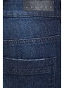 Τζιν παντελόνι Sisley χρώμα: ναυτικό μπλε