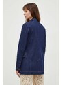 Τζιν μπουφάν Moschino Jeans χρώμα: ναυτικό μπλε
