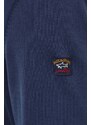Βαμβακερό πουλόβερ Paul&Shark χρώμα: ναυτικό μπλε