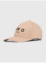 Βαμβακερό καπέλο του μπέιζμπολ IRO χρώμα: μπεζ