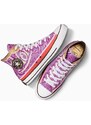 Πάνινα παπούτσια Converse Converse x Wonka Chuck Taylor All Star Swirl χρώμα: μοβ, A08154C