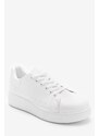 Olympic Stores Sneakers Basic Δίσολα 022383 ΛΕΥΚΟ