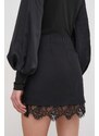 Φούστα Sisley χρώμα: μαύρο