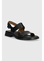 Δερμάτινα σανδάλια Camper Dana χρώμα: μαύρο, K201486.005