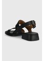 Δερμάτινα σανδάλια Camper Dana χρώμα: μαύρο, K201486.005