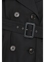 Καμπαρντίνα Sisley χρώμα: μαύρο