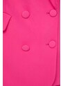 Σακάκι Silvian Heach χρώμα: ροζ