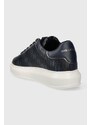 Δερμάτινα αθλητικά παπούτσια Karl Lagerfeld KAPRI MENS χρώμα: ναυτικό μπλε, KL52572