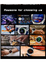 Smartwatch Microwear T83 Max - Black Silicone