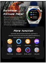Smartwatch Microwear T83 Max - Steel Silver
