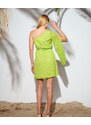 Mini dress ‘Clavilaria’ Lime