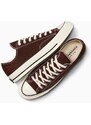 Πάνινα παπούτσια Converse Chuck 70 χρώμα: καφέ, A08189C