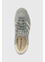 Σουέτ αθλητικά παπούτσια adidas Originals Gazelle 85 χρώμα: γκρι, IG1353