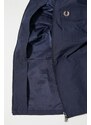 Μπουφάν Fred Perry Zip Overshirt χρώμα: ναυτικό μπλε, M5684.608
