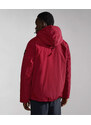 Napapijri Rainforest Winter 1 Jacket Men Red Bourgogne Μπουφάν Ανδρικό Μπορντό (N0YGNJR69)