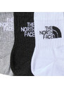 Σετ ψηλές κάλτσες ανδρικές 3 τεμαχίων The North Face