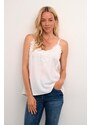 Cream Τοπ 'Anna' λευκό