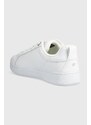 Δερμάτινα αθλητικά παπούτσια Tommy Hilfiger CHIQUE COURT SNEAKER χρώμα: άσπρο, FW0FW07634