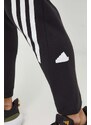 Παντελόνι φόρμας adidas 0 χρώμα: μαύρο IN3310